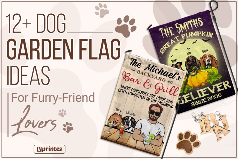 12 Dog Garden Flag Ideas For Furry-Friend Lovers | Vprintes