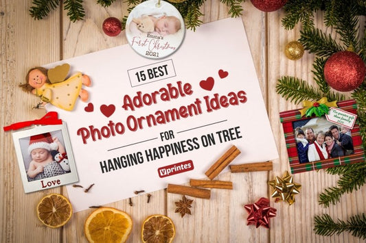 15 Adorable Photo Ornament Ideas For Hanging Happiness On Christmas Tree | Vprintes