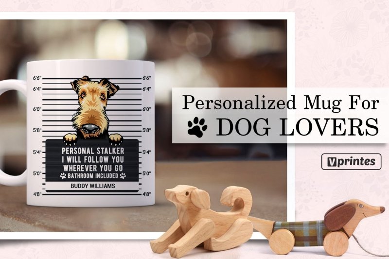 Dog Lovers Can't Say No To These 15 Great Personalized Dog Mugs | Vprintes