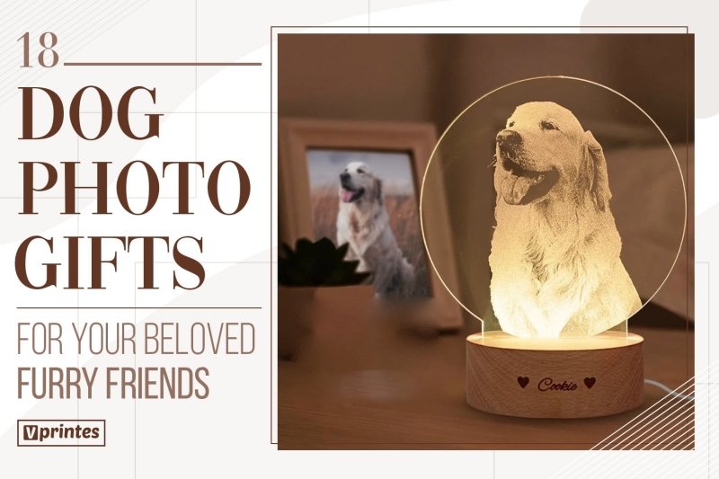 Keep Your Love In These 18 Dog Photo Gifts For Your Beloved Furry Friends | Vprintes