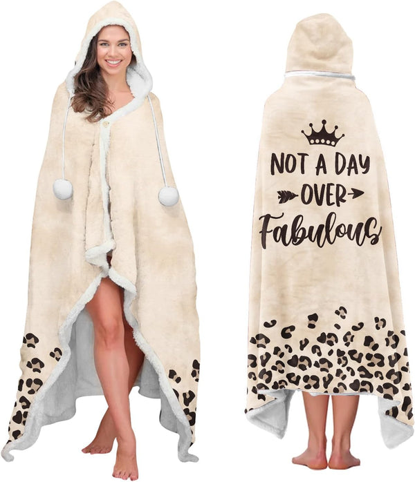 Fabulous Leopard Wearable Blanket for Women