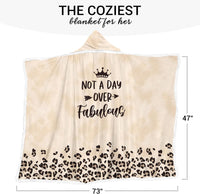 Fabulous Leopard Wearable Blanket for Women