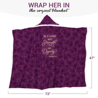 Christian Wearable Blanket Inspirational Gift Women