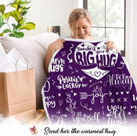 Sending Big Hugs Wearable Blanket Hoodie