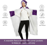 Sending Big Hugs Wearable Blanket Hoodie