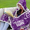Sending Big Hugs Wearable Blanket Hoodie