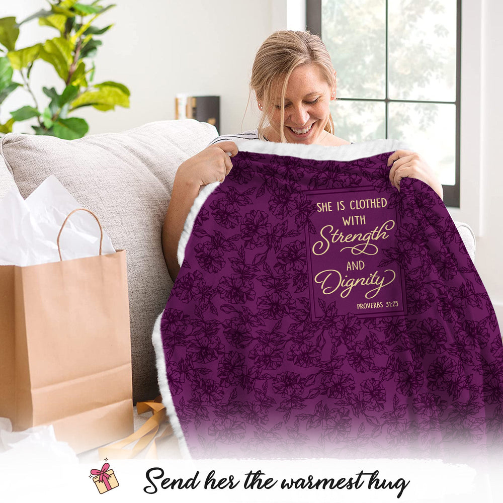 Christian Wearable Blanket Inspirational Gift Women
