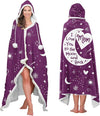 Moon and Back Wearable Blanket Hoodie