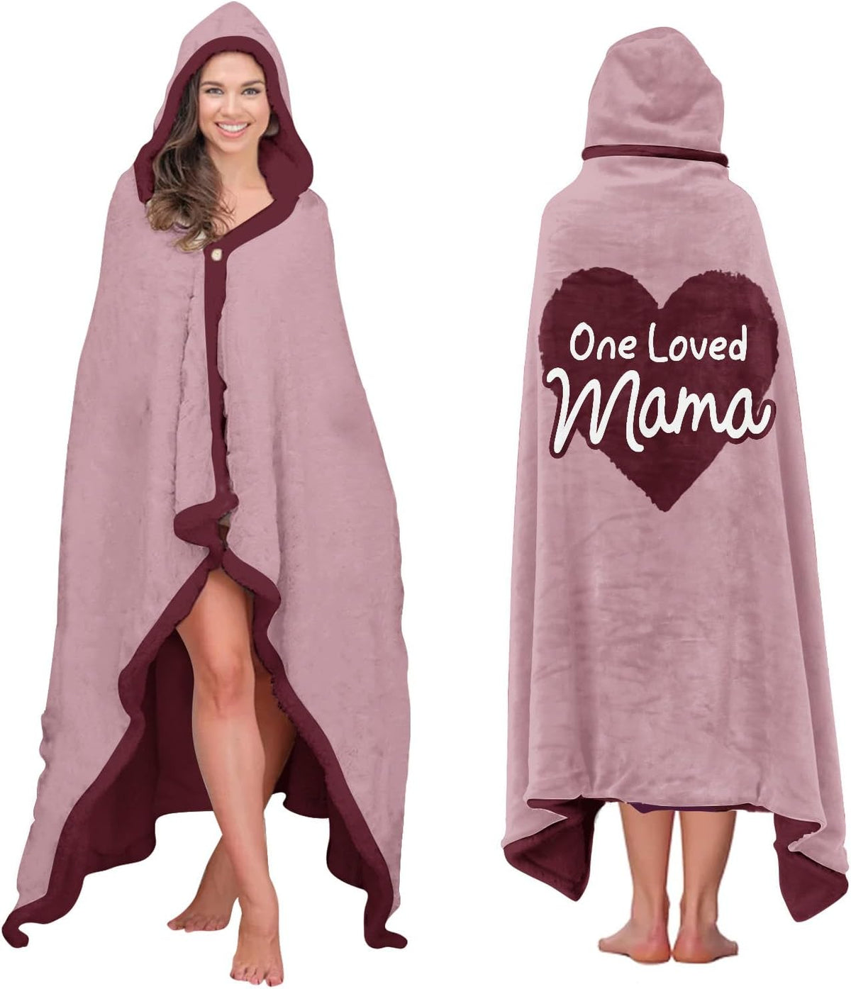 One Loved Mama Wearable Blanket