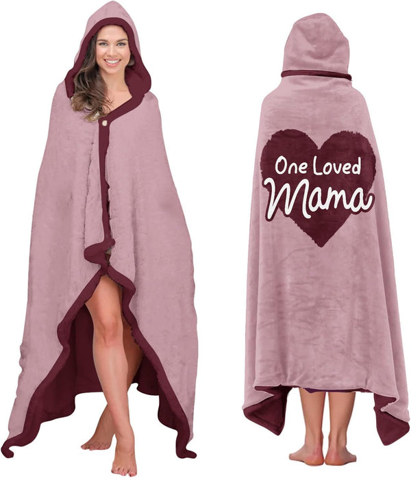 One Loved Mama Wearable Blanket