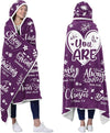 Bible Verse Wearable Blanket Hoodie