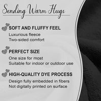 Mama Leopard Frame Wearable Blanket Mom