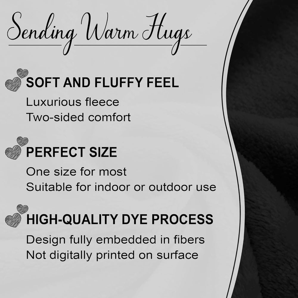 Black Mama Bear Wearable Blanket Hoodie