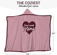 One Loved Mama Wearable Blanket