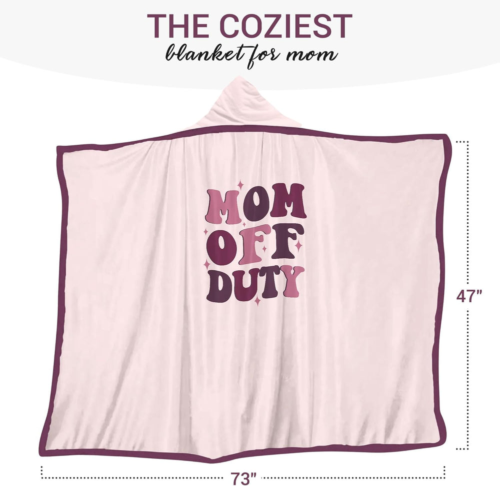 Mom Off Duty Wearable Blanket