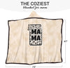 Mama Leopard Frame Wearable Blanket Mom