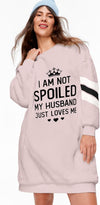 Spoiled Wife Fleece Sweatshirt Nightie