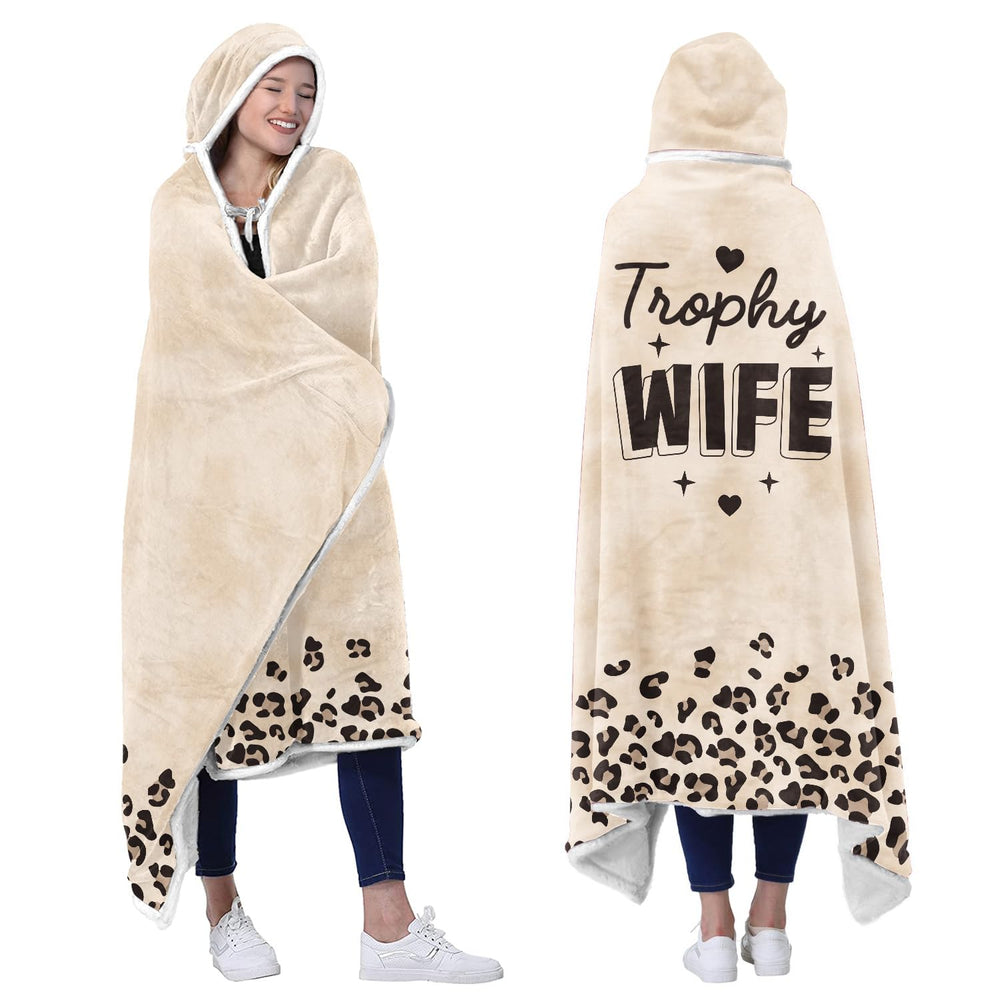 Trophy Wife Romantic Wearable Blanket Hoodie