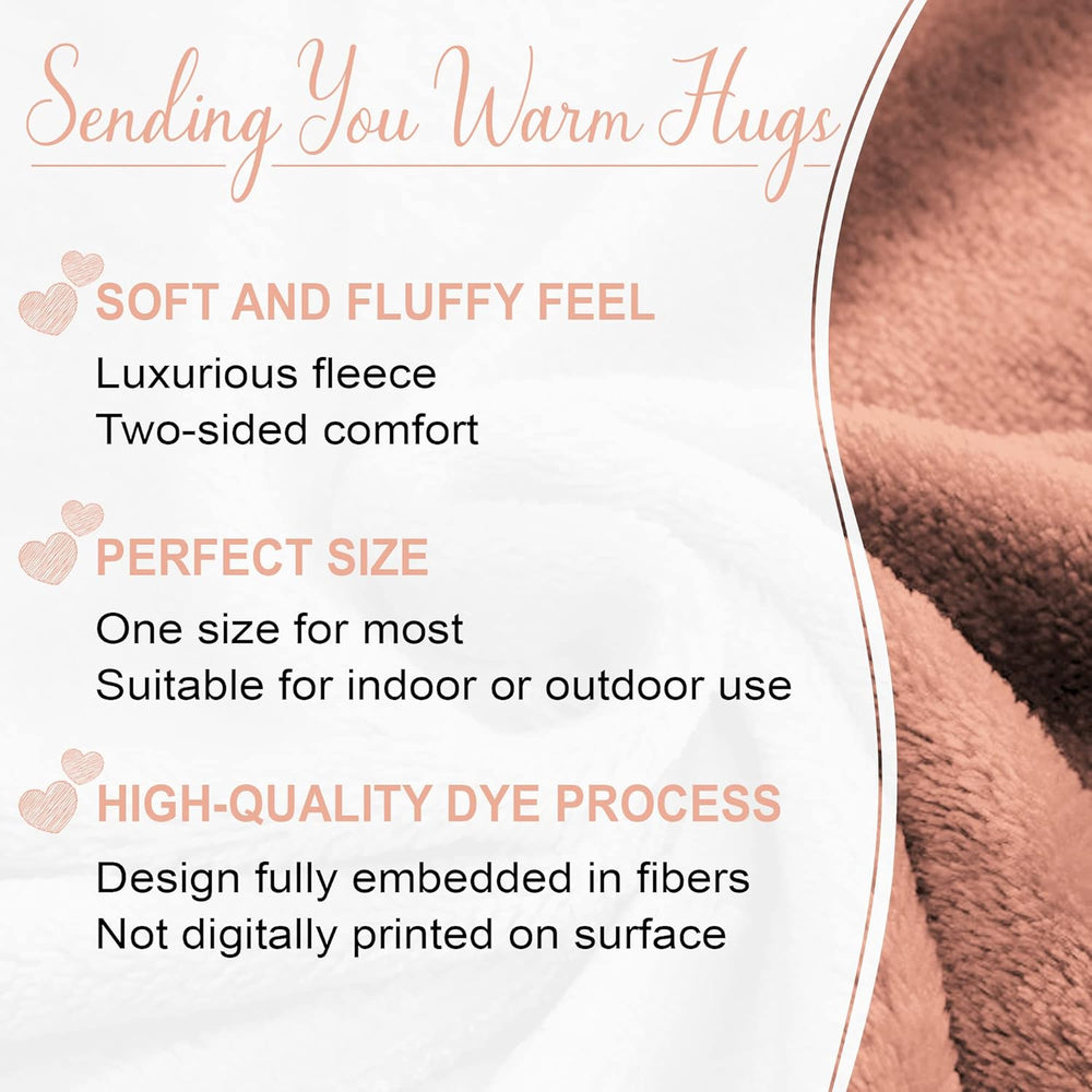 Mama Pink Wearable Blanket Hoodie Wife