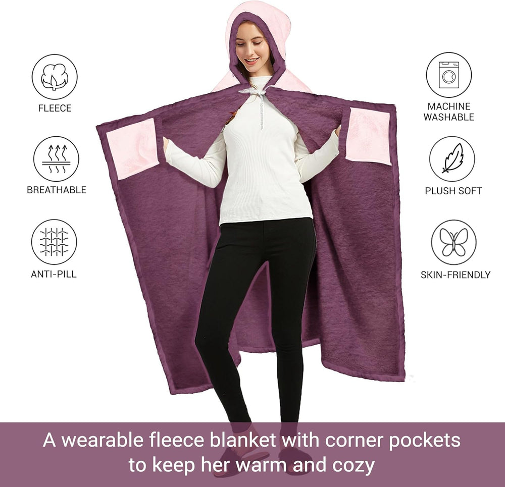 Mom Off Duty Wearable Blanket