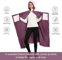 Mom Off Duty Wearable Blanket