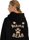 Black Mama Bear Wearable Blanket Hoodie