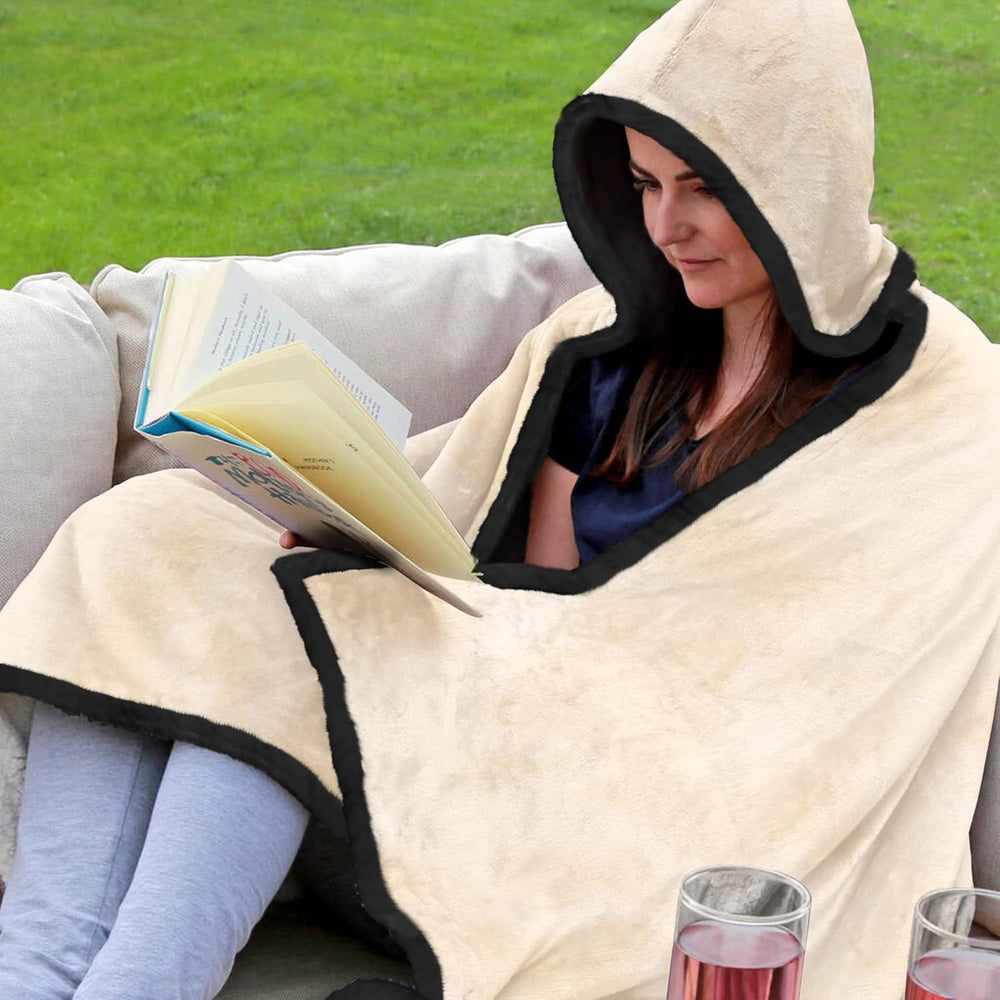 Mama Leopard Frame Wearable Blanket Mom