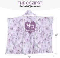 You Are Beautiful Wearable Blanket Hoodie