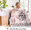 Spoiled Wife Fleece Wearable Blanket Hoodie