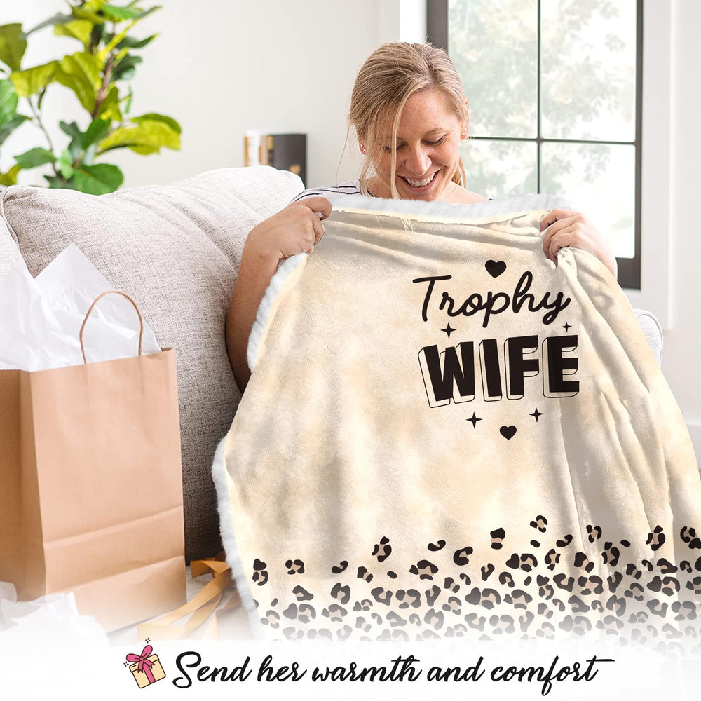 Trophy Wife Romantic Wearable Blanket Hoodie