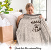 Mama Bear Leopard Wearable Blanket Hoodie