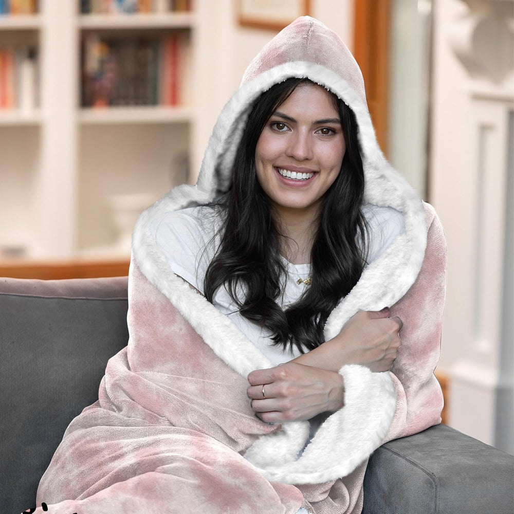 Spoiled Wife Fleece Wearable Blanket Hoodie