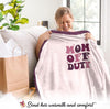 Mom Off Duty Wearable Blanket