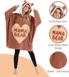 Mama Bear Ear Hoodie Dress for Mom