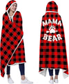 Mama Bear Wearable Blanket Hoodie Gift