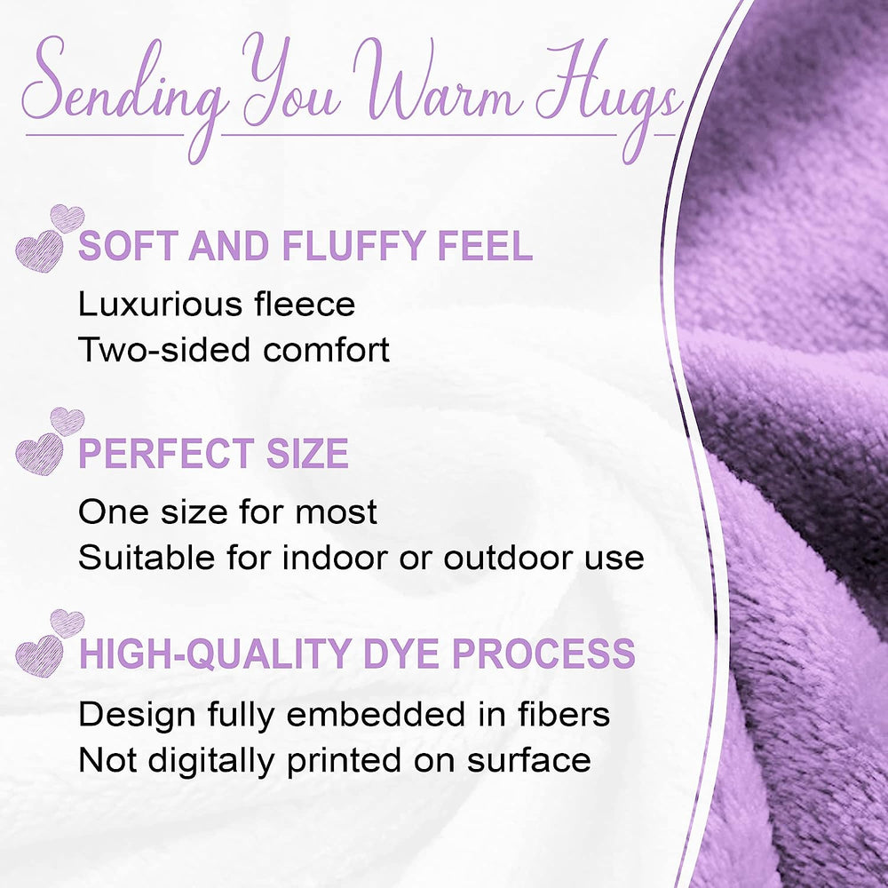 Vprintes Inspirational Gifts for Women - Spring Summer Soft Blanket Hoodie