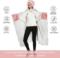 Vprintes Mother 's Day Gifts for Mom from Daughter Son - Spring Summer Soft Blanket Hoodie