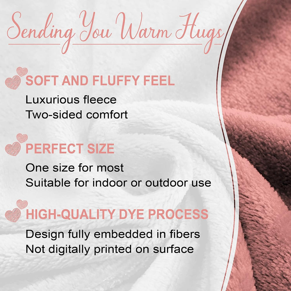 Vprintes Mother 's Day Gifts for Mom from Daughter Son - Spring Summer Soft Blanket Hoodie